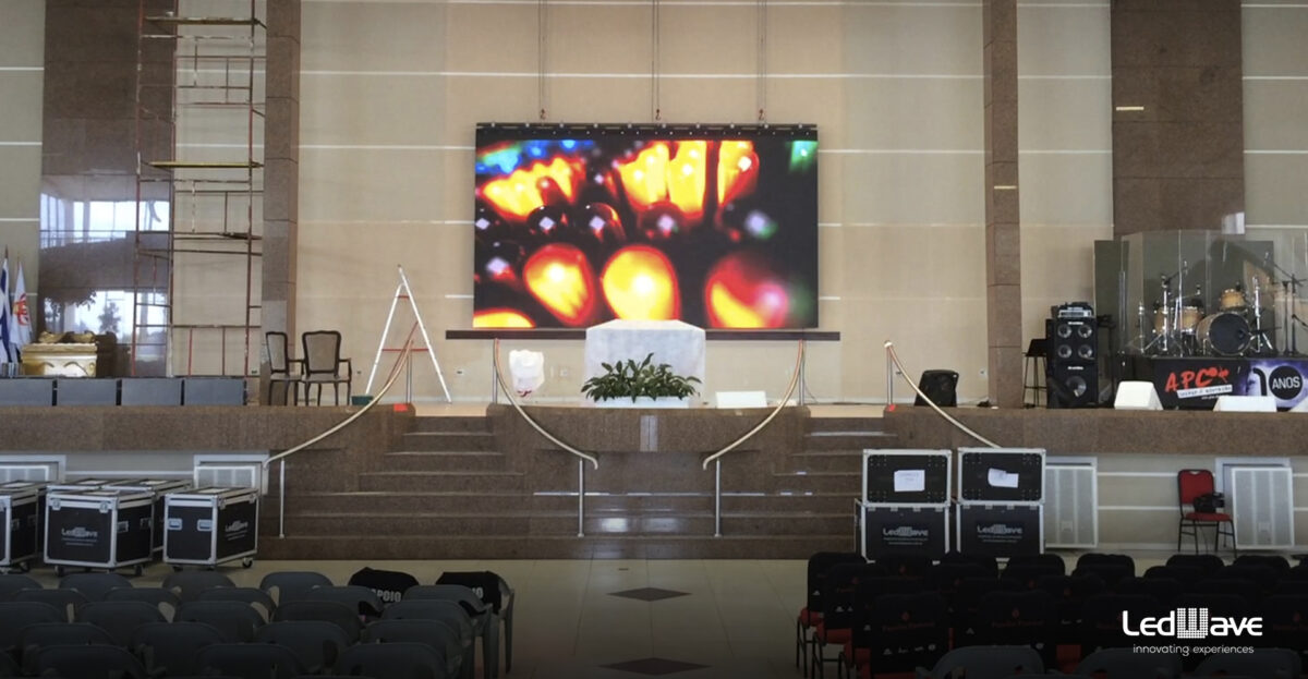 Church LED screens - LedWave USA - Innovating Experiences