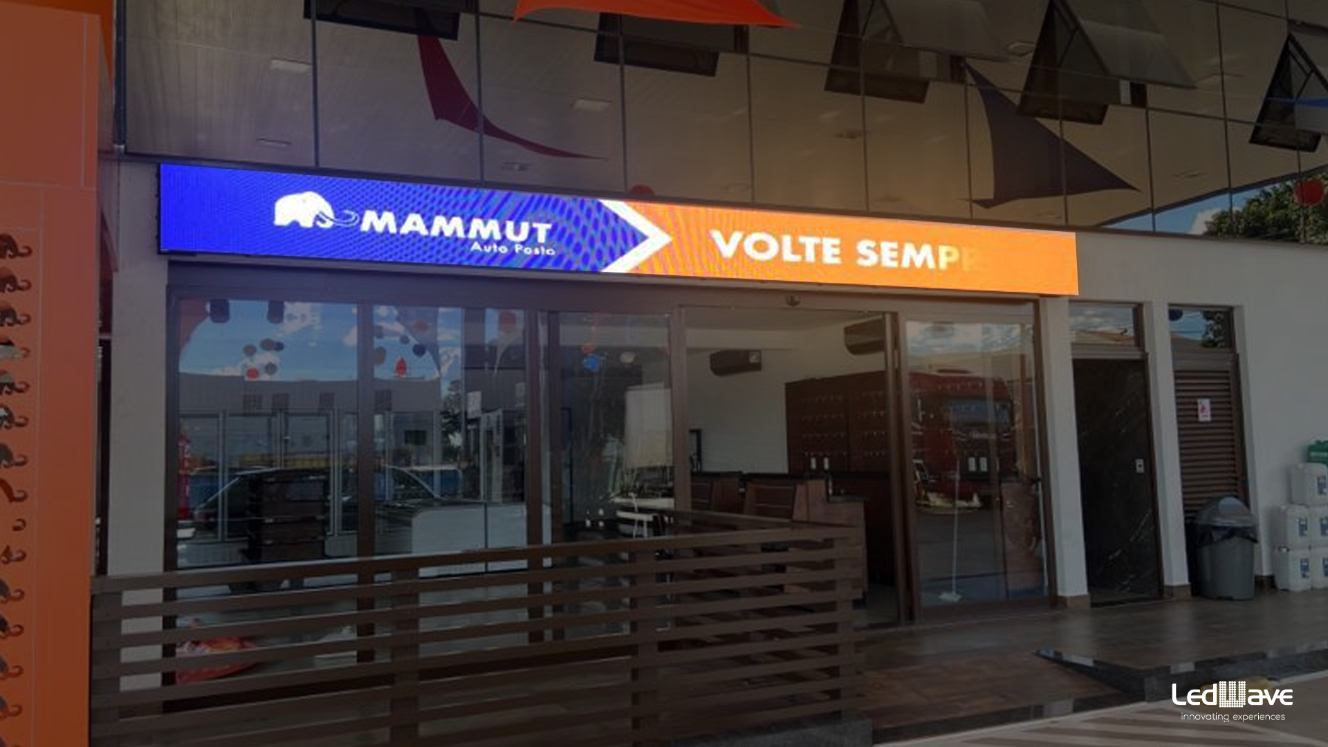 LED screen for Gas Stations