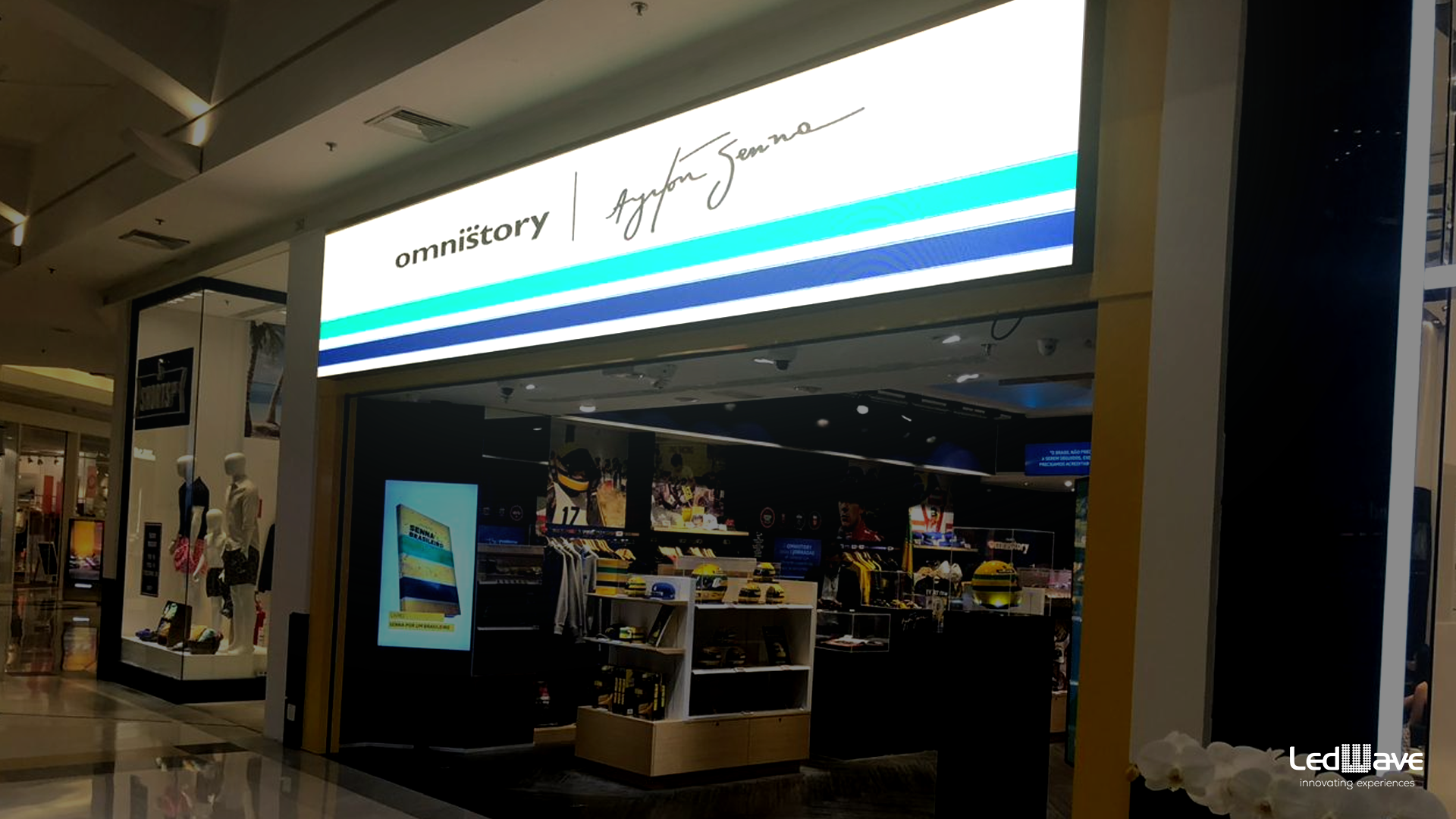 LED screen for POS