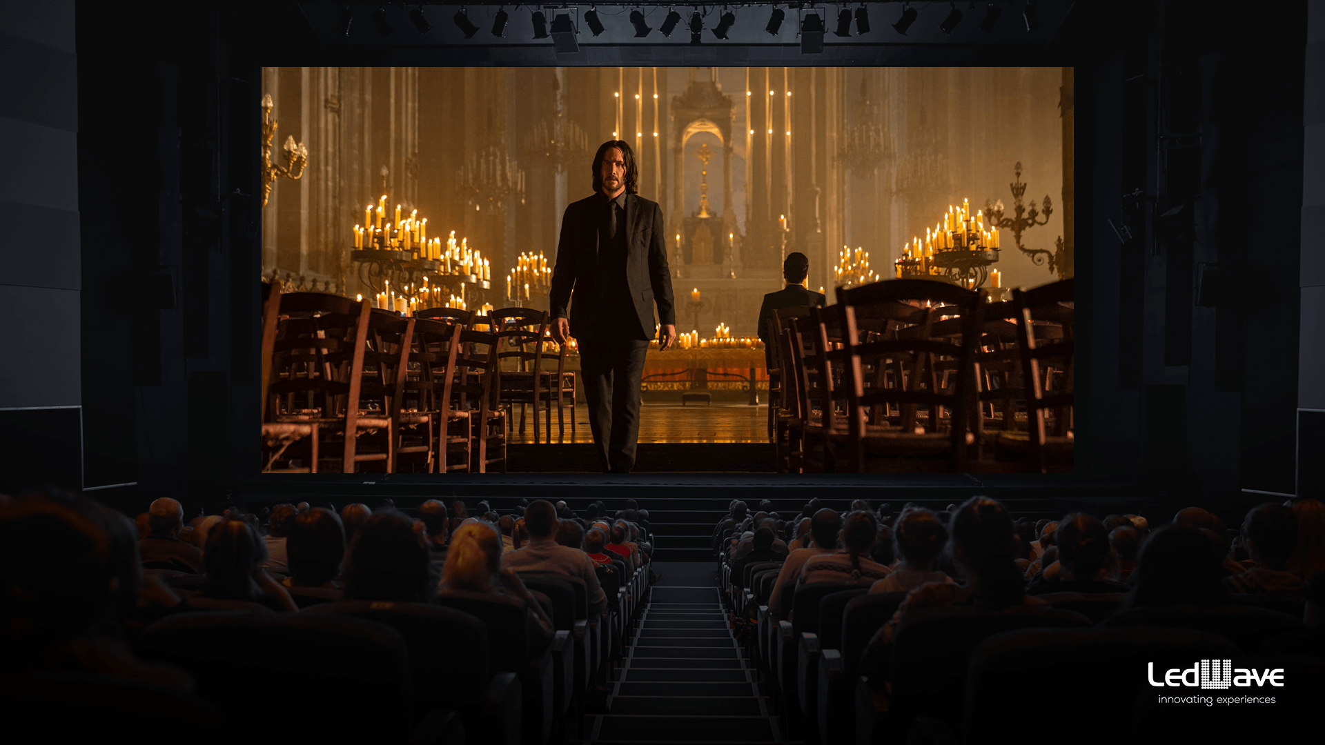 A cinema experience at home: Movies with cinema quality