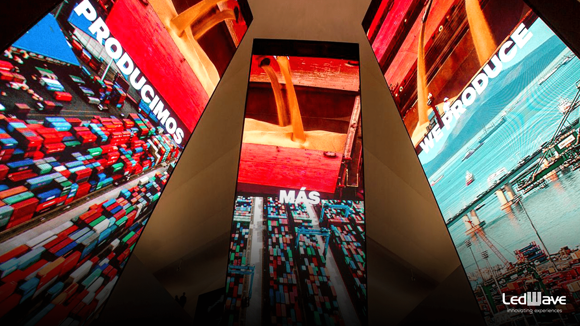 Amazing visual experiences with LED screens in galleries