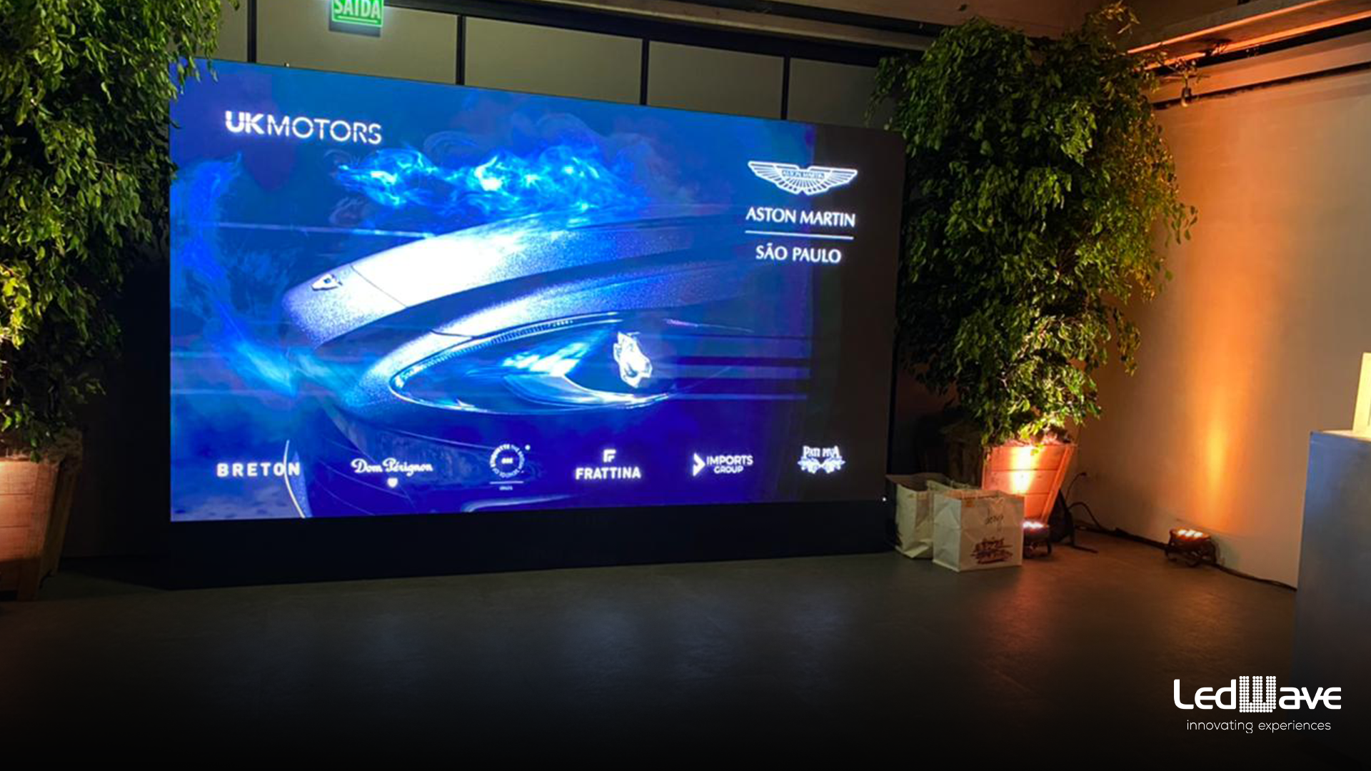 Light up your showroom with LED screens