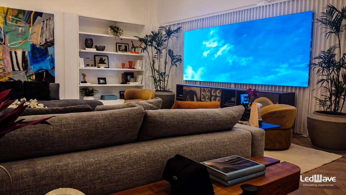 Innovate in interior design with an indoor LED screen - LedWave USA ...